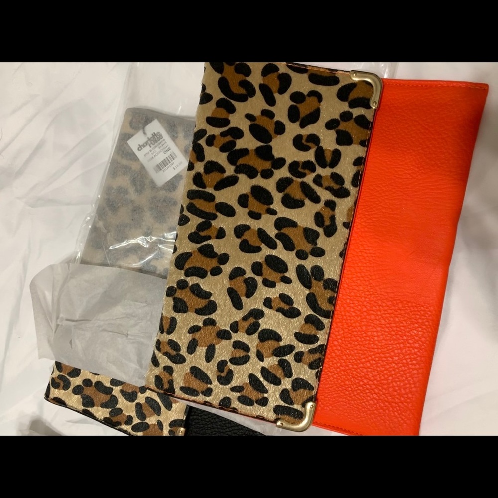 Cheetah clutch purses